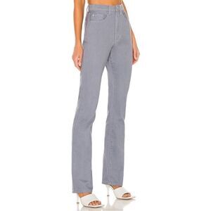 WeWoreWhat baby bootcut jeans grey blue